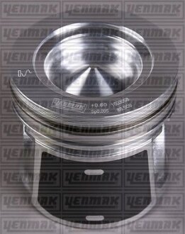 FIAT Поршень з кільцями і пальцем (88 / STD) DUCATO 2.3 D 06- дизель (двиг. F1AE0481D) YENMAK 31-04838-000
