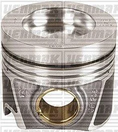 Поршень с кольцами і пальцем (размер отв. 81.01 / STD) AUDI, VW, SKODA (CNHA-CNHC-CZJA-DETA-DETB-DDAA-DFCA-DDAA) YENMAK 3130066000 (фото 1)