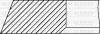 Комплект поршневих кілець (на 1 поршень) Renault MASTER 2.5dCi 03- (89,50/ +0,5) (2,5/1,75/2,5) YENMAK 91-09159-050 (фото 2)