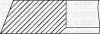 Комплект поршневих кілець (на 1 поршень) FIAT Punto 1.2 (71.2/0.4) (1.2/1.2/2.5) YENMAK 9109285040 (фото 2)