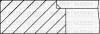 Комплект поршневих кілець (на 1 поршень) FIAT Scudo 1.6i -00 (86.4/STD) (1.5/1.75/3) YENMAK 9109395000 (фото 1)