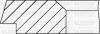 Комплект поршневих кілець (на 1 поршень) FORD Transit Connect 1.8TDCi (83/0.5) (1.75/2/2) YENMAK 9109477050 (фото 2)