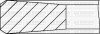 Комплект поршневих кілець RENAULT Master 2.5TD -98 (93/STD) (3/2/3) YENMAK 91-09689-000 (фото 2)