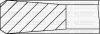 Комплект поршневих кілець (на 1 поршень) RENAULT Master 2.8 dTI 98- (94.4/STD) (2.5/2/2.5) YENMAK 91-09691-000 (фото 3)