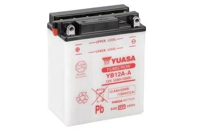 МОТО Yuasa 12V 12,6Ah YuMicron Battery YB12A-A (сухозаряжений) YUASA YB12AA