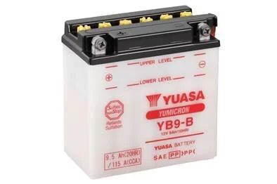 МОТО Yuasa 12V 9,5Ah YuMicron Battery YB9-B(сухозаряжений) YUASA YB9B