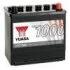 Акумулятор 12В 45Агод./350А YBX1000 CaCa (R+ стандартні клеми) 220x135x225 B01 - монтажний фланець 10.5мм (пусковий) YUASA YBX1048 (фото 1)