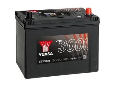 Yuasa 12V 72Ah SMF Battery Japan (0)Акція!!! YUASA YBX3030