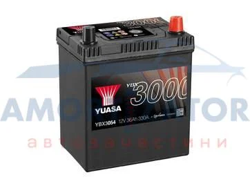 Yuasa 12V 36Ah SMF Battery Japan (0) Акція!!! YUASA YBX3054 (фото 1)