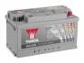 Акумулятор 12В 85Агод./800А YBX5000 Silver High Performance SMF (R+ стандартні клеми) 317x175x175 B03 - монтажний фланець 10.5мм (пусковий) YUASA YBX5110 (фото 1)