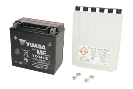 Акумулятор YUASA YTX14BSYUASA