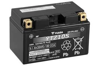 МОТО Yuasa 12V 9,1Ah High Performance MF VRLA Battery (GEL) YUASA YTZ10S