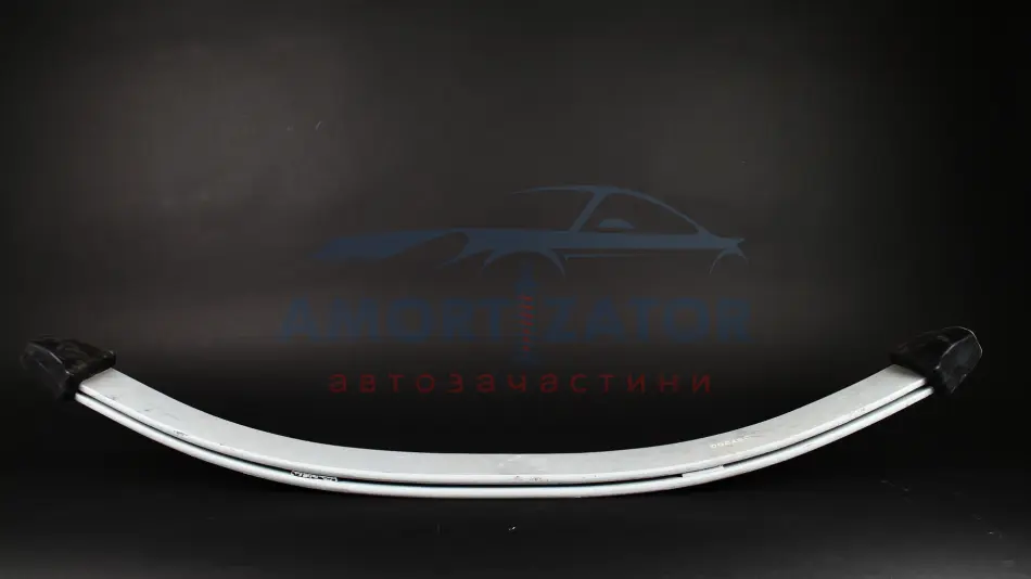 Ресора пер. DB412 залізна (2 лист. усил.) h=28 ZILBERMANN 337200 (фото 1)