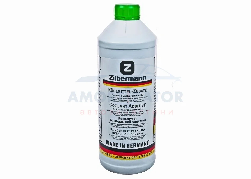 Антифриз ZILBERMANN 99024/G11 GREEN (фото 1)