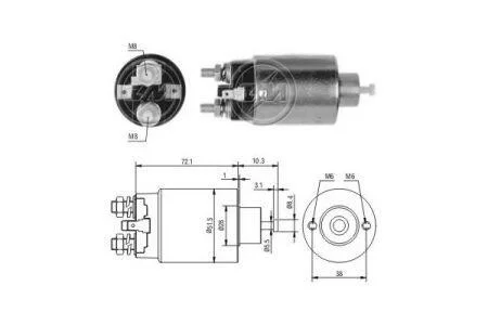 Втягуюче реле ZM ZM697